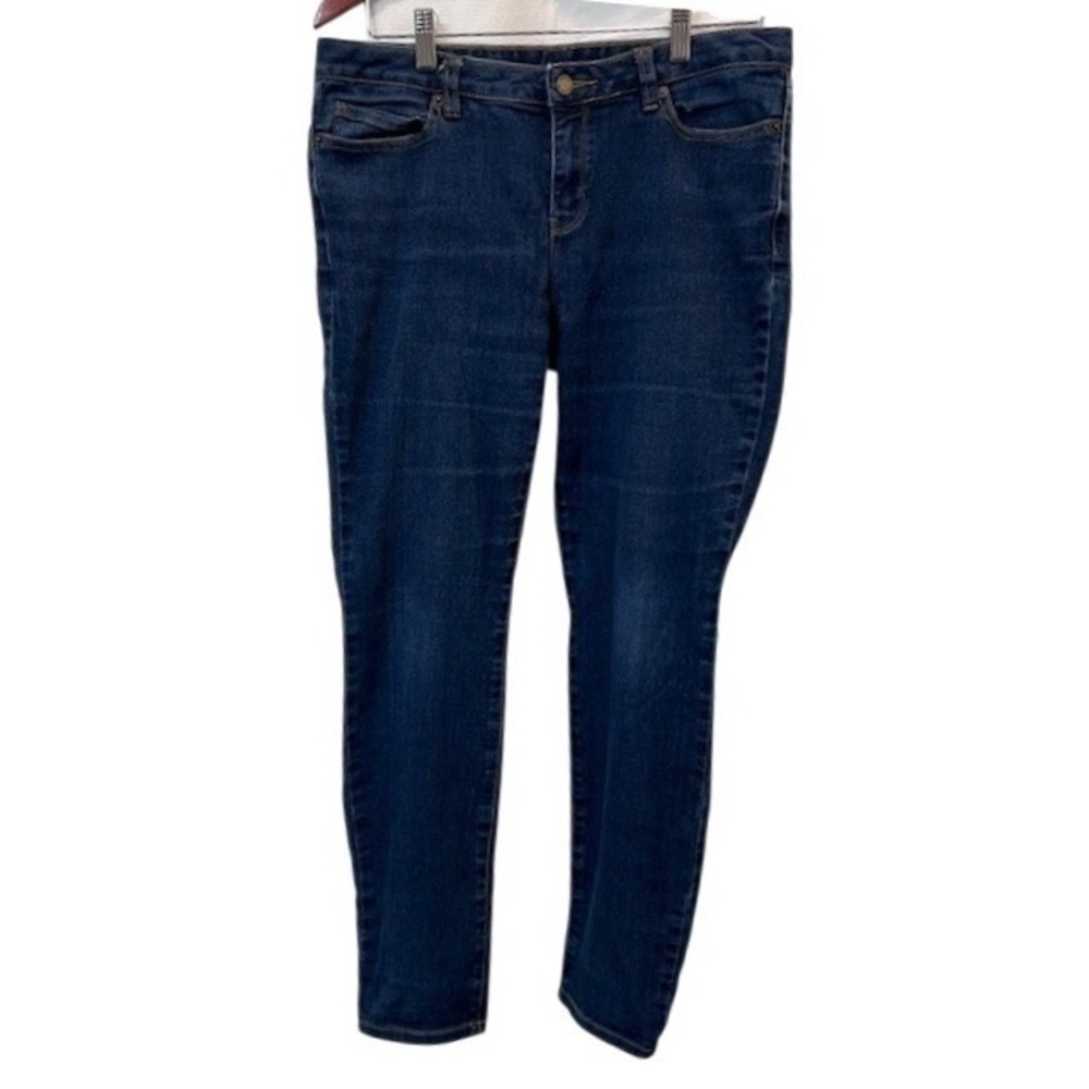 Michael Kors Jeans Womens Izzy Skinny 8 Blue Denim  Below The Waist Zipper